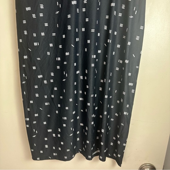 Carve Designs Black & White Hatch Print UPF 50+ 83% Nylon Active/Swim Dress Xl - Picture 9 of 14